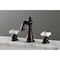 Fauceture FSC1975PX American Classic 8" Widespread Bathroom Faucet, Bronze FSC1975PX - alternate 4